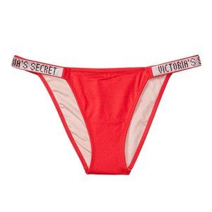 VICTORIA'S SECRET Bikini Bottom M Rhinestone Strap